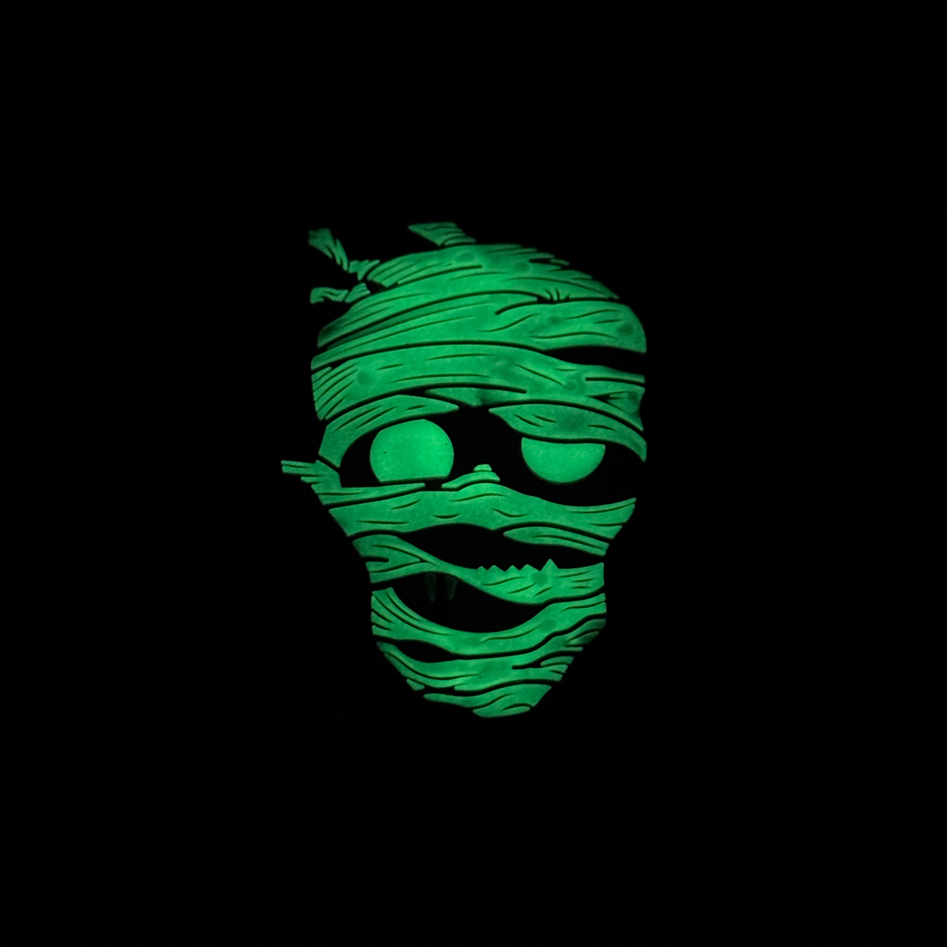 Fiends & Frankenblocks - MK12 Mummy Full Glow Patch 夜光木乃伊PVC章