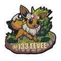 Pokémon International House Of Patches Collab patch - EEVEE #133 伊貝刺繡章